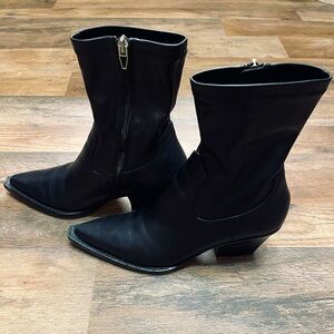 Gianni Bini Black Heeled Boots